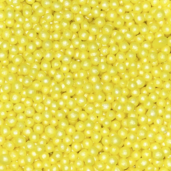 MIÇANGAS MINI PÉROLAS AMARELA - (Pacote c/ 50gr) MIÇANGAS MINI PÉROLAS AMARELA - (Pacote c/ 50gr)