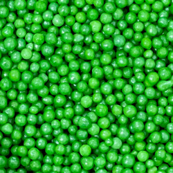 MIÇANGAS MINI PÉROLAS VERDE - (Pacote c/ 50gr)