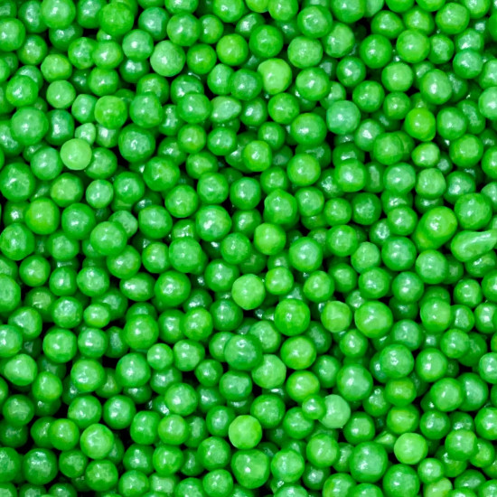 MIÇANGAS MINI PÉROLAS VERDE - (Pacote c/ 50gr) MIÇANGAS MINI PÉROLAS VERDE - (Pacote c/ 50gr)