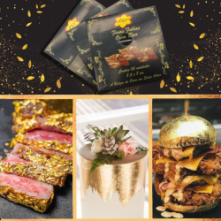 FINAS FOLHAS OURO RICO PARA REVESTIMENTO